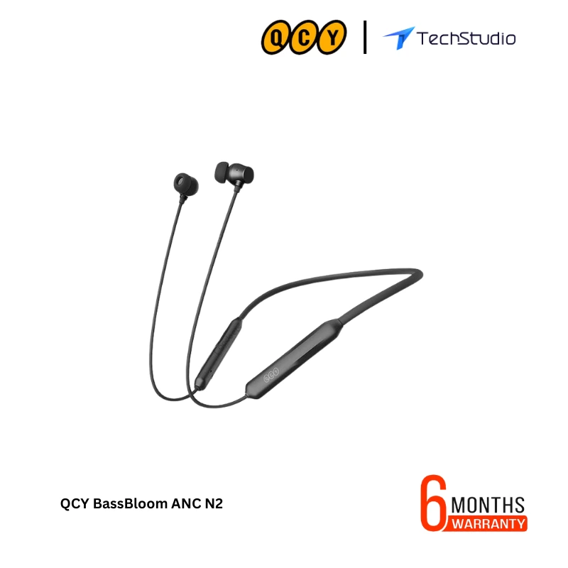  QCY BassBloom ANC N2 25DB ANC Neckband  - 2