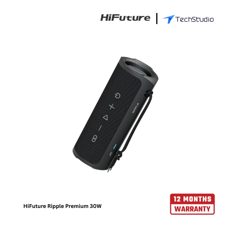 Hi-Future Ripple 30w Output Portable Bluetooth Heavy Bass Speaker
