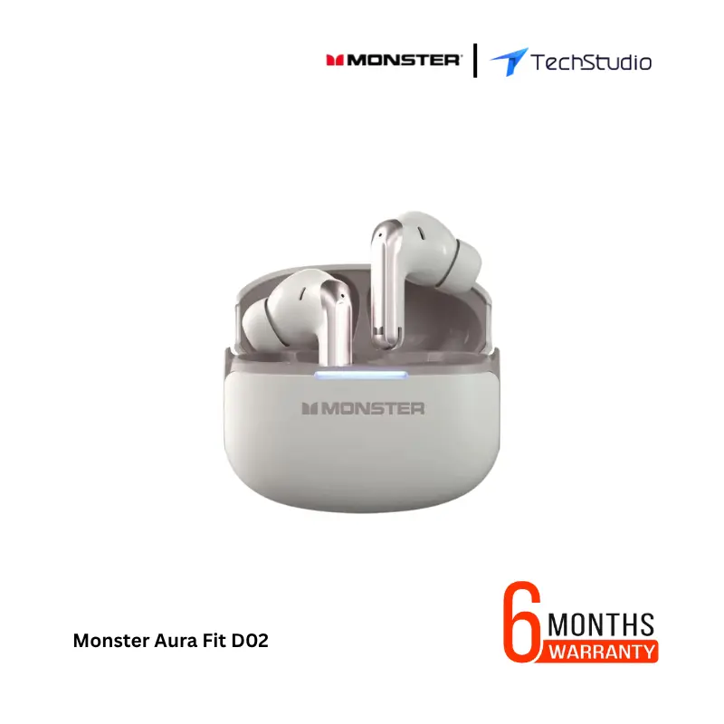 Monster Aura Fit D02 Anc True Wireless Earbuds