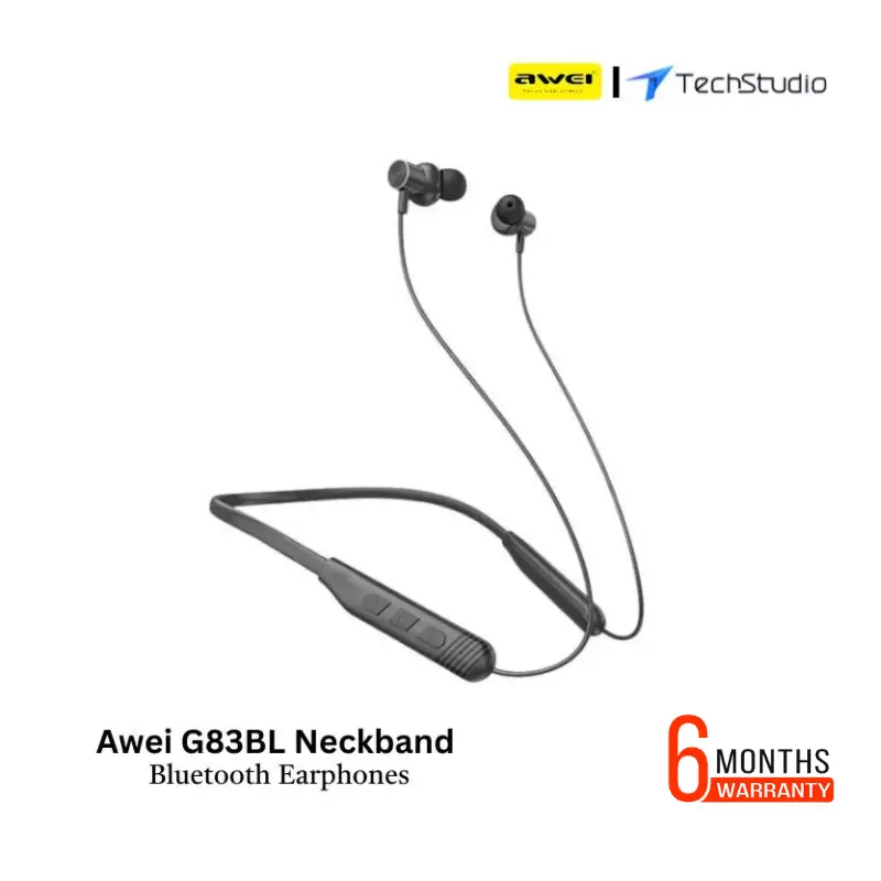 Awei G83BL Neckband Bluetooth Earphones