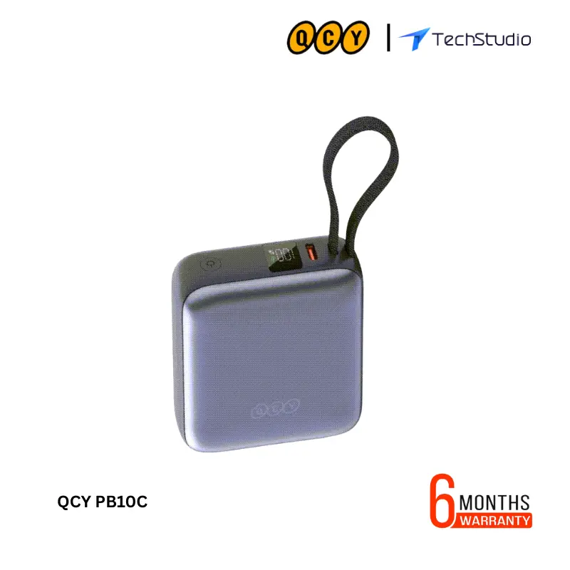 QCY PB10C 35W PD Fast Charge Power Bank - 10000mAh