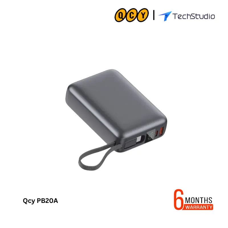 Qcy PB20A 45w PD 20000mah Fast Charging Power Bank
