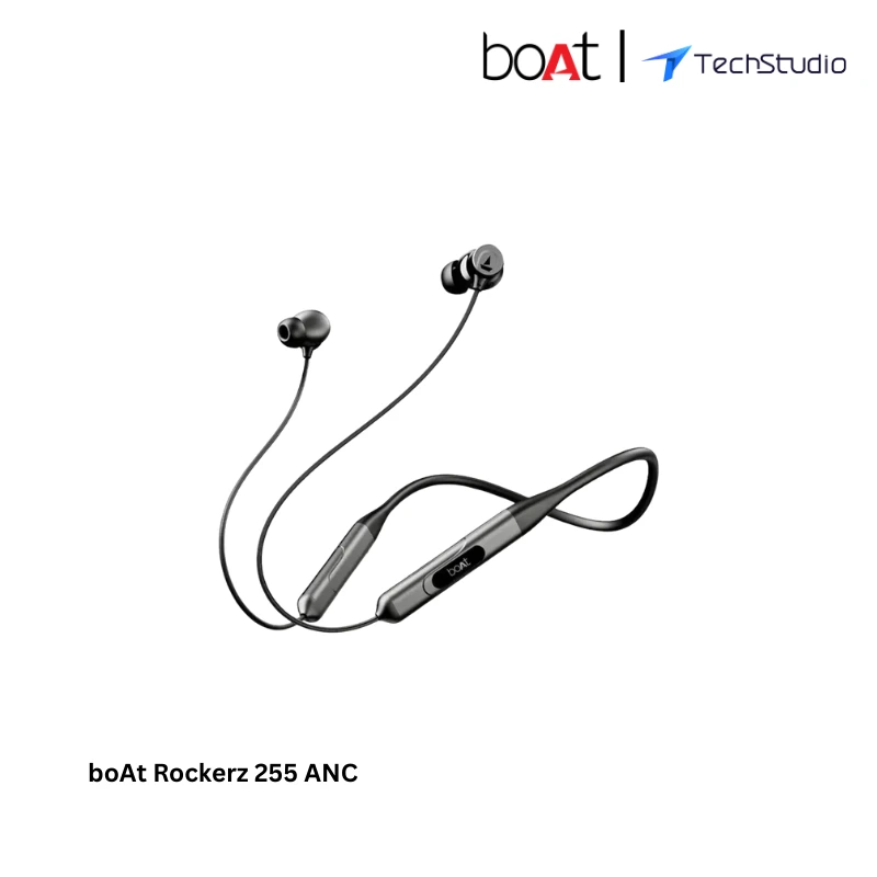 boAt Rockerz 255 ANC Bluetooth Neckband Headphones