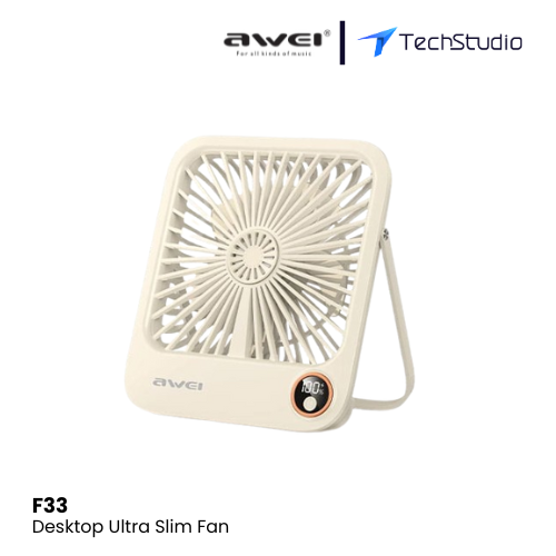 Awei F33 Desktop Ultra Slim Fan 1800mAh
