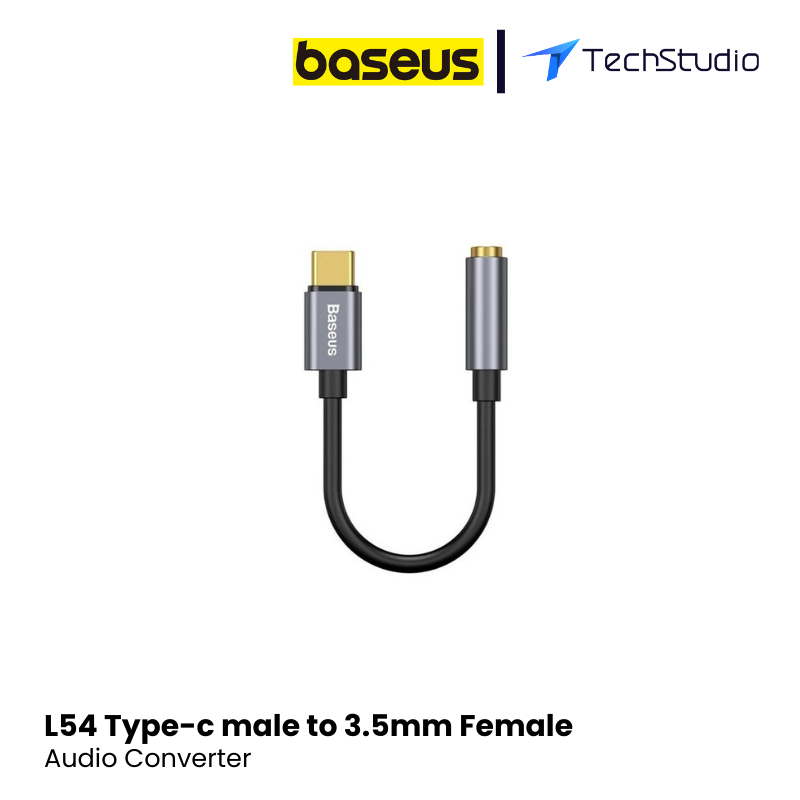 Baseus L54 Type-c male to 3.5mm Female Audio Converter - 3
