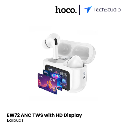 Hoco EW72 ANC TWS Earbuds with HD Display