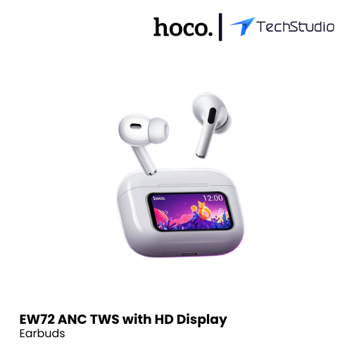 Hoco EW72 ANC TWS Earbuds with HD Display - 2